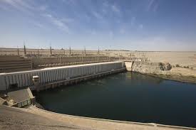 High and Old dam of Aswan