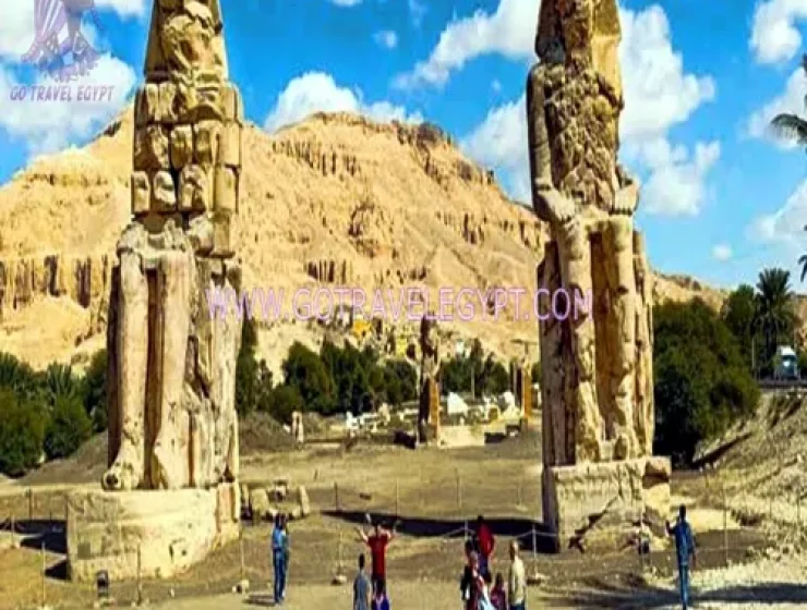 The two Colossi of Memnon